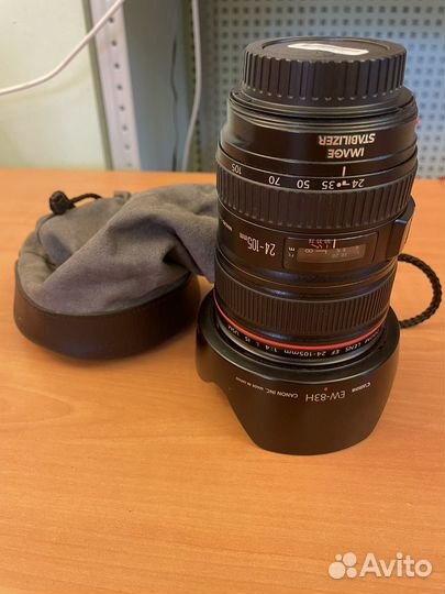 Объектив canon ef 24 105mm f 4l is usm