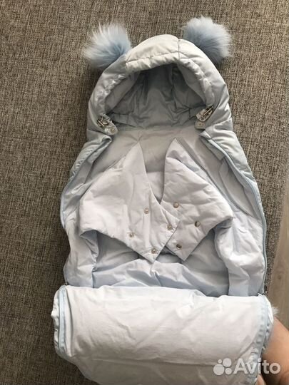 Комбинезон-конверт пуховой Choupette,зимний