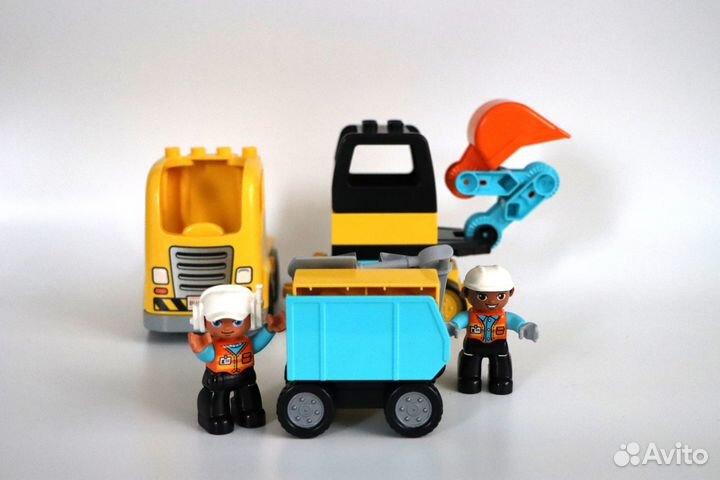 Конструктор lego duplo Грузовик и экскаватор