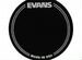 Наклейка на рабочий пластик бас-барабана Evans