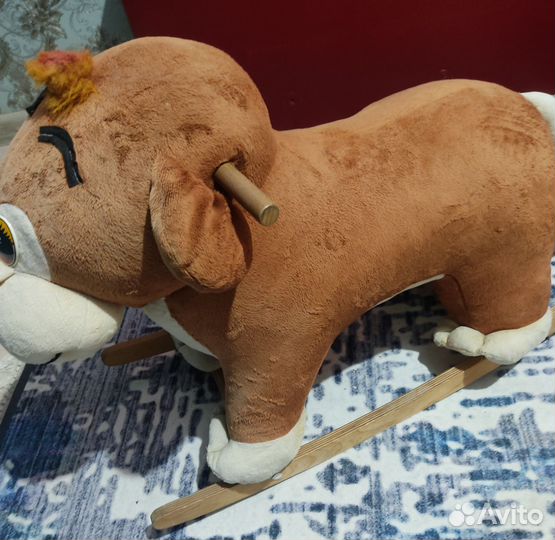 Детская качалка коровка