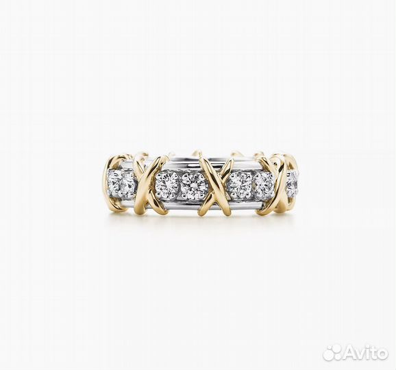 Tiffany & Co. Schlumberger Кольцо Sixteen Stone