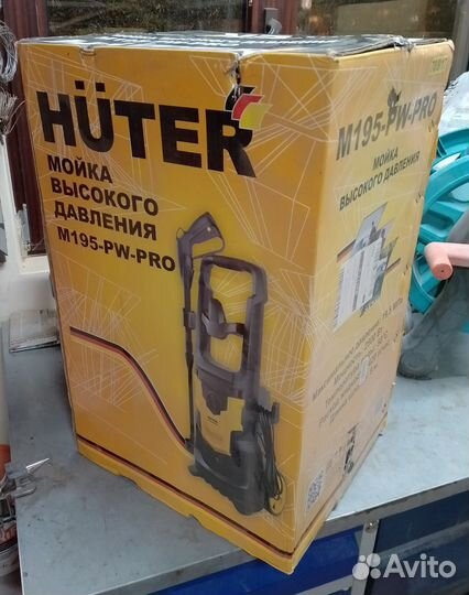 Мойка высокого давления huter w195 pro