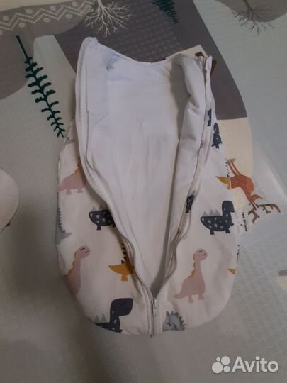 Спальный мешок для новорожденного размер 56-68