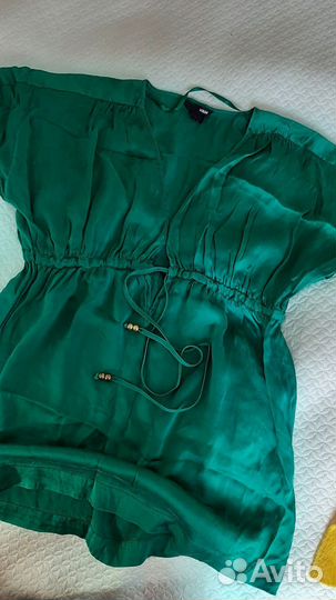 Блуза натуральный шелк.На доставке