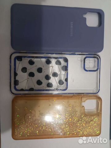 Чехлы на телефон Samsung А 12 (2 + 1 в подарок)