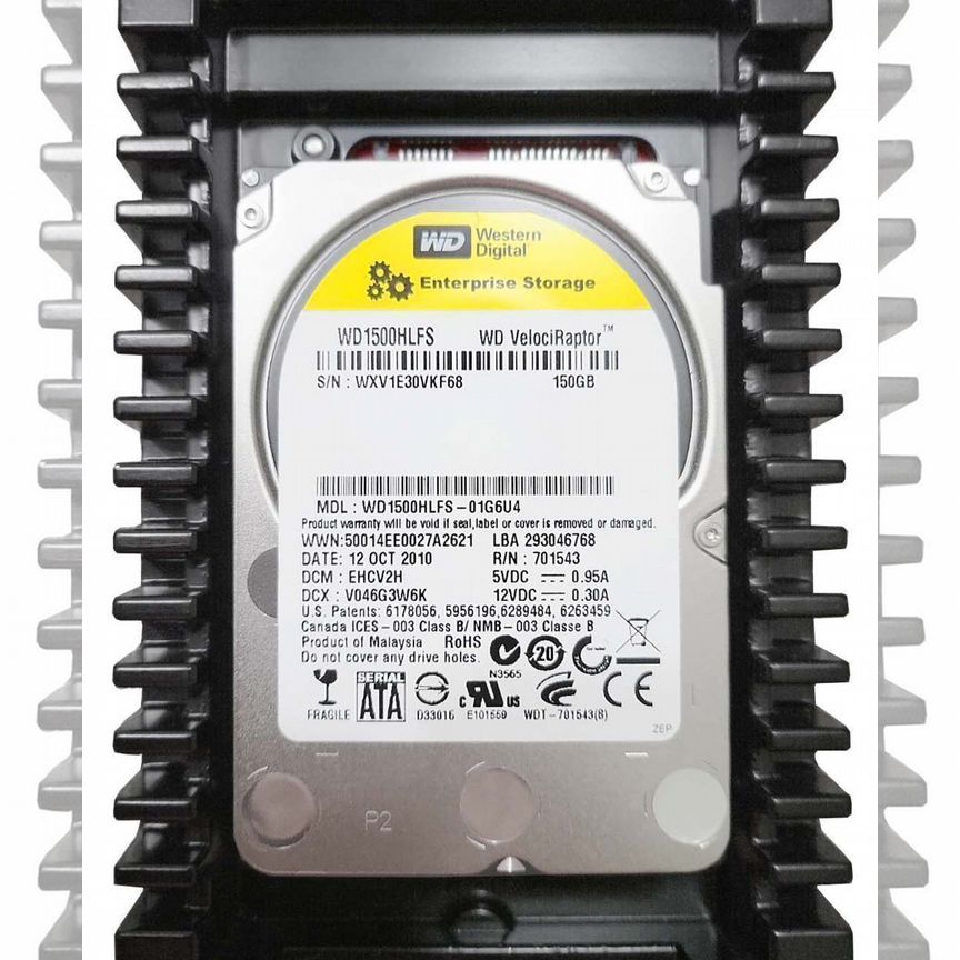 [WD1500AHFD] Жесткий Диск Western Digital Wd1500hlfs 150gb Sata Wd1500ahfd