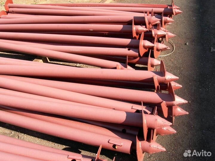 Сваи винтовые 89 диаметра