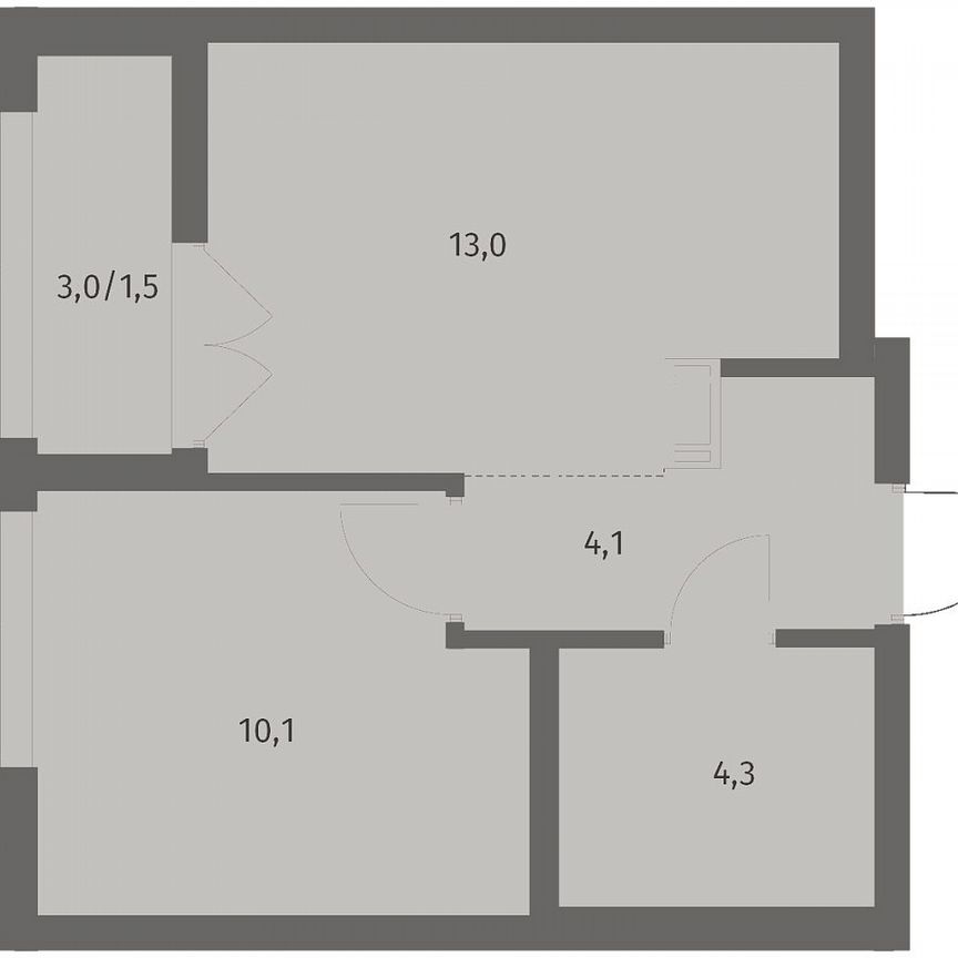 1-к. квартира, 33 м², 5/12 эт.