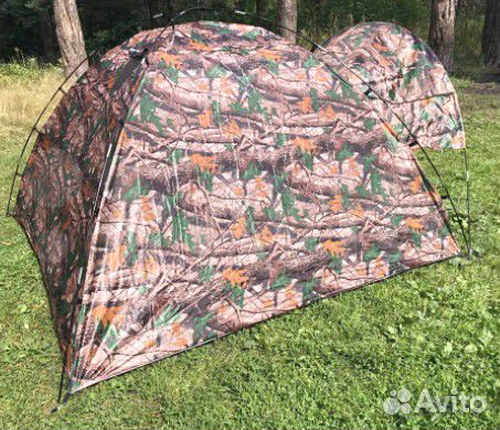 Палатка с козырьком
