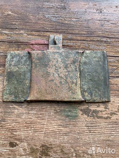 Редкий Складень святой Тихон 18 век икона