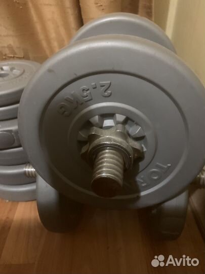 Гантели разборные