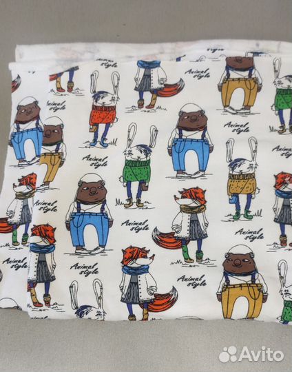 Ткани футер, флис, плюш