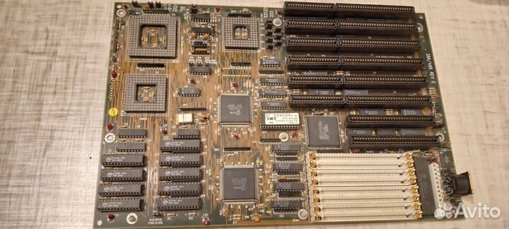 Раритетная материнская плата 386/486 REV E