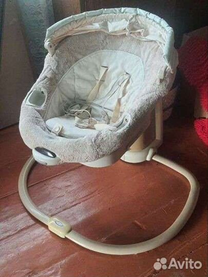 Детские электронные качели graco