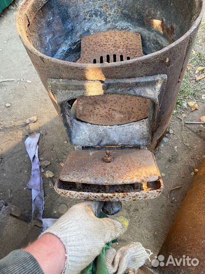Печка для казана бу