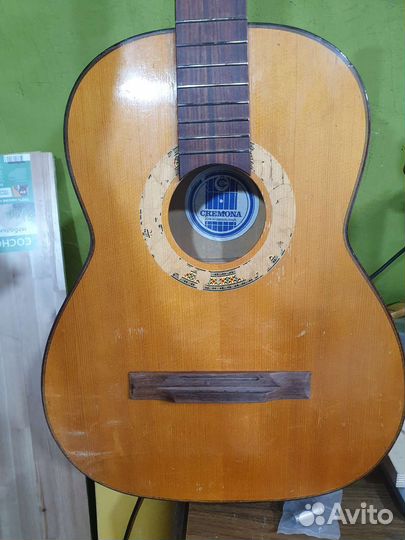 Акустическая гитара Cremona Чехословакия ремонт
