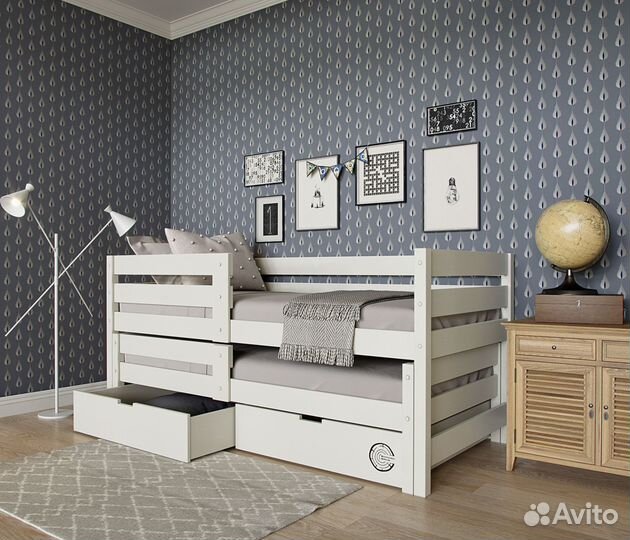 Двухъярусная детская кровать