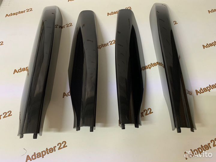 Крышки рейлингов Toyota LC Prado120 03-08 поштучно