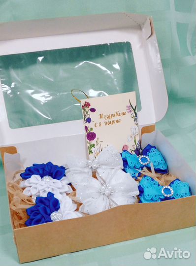 Набор бантиков ручной работы