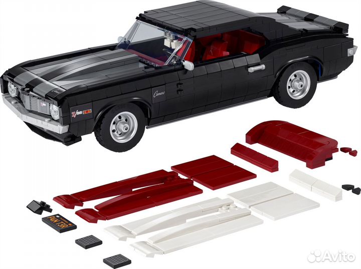 Новый Lego 10304 Chevrolet Camaro Z/28 1969