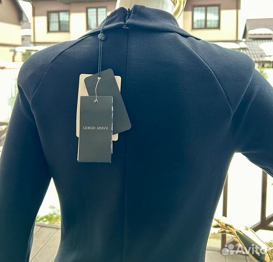 Платье женское черное Giorgio Armani