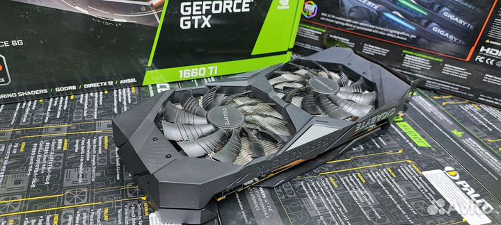 GeForce GTX1660Ti 6GB gigabyte windforce