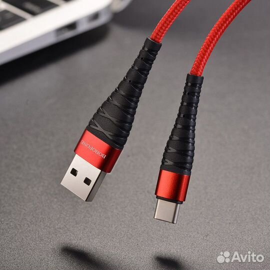 Кабель borofone type-C BX-32 1m Red