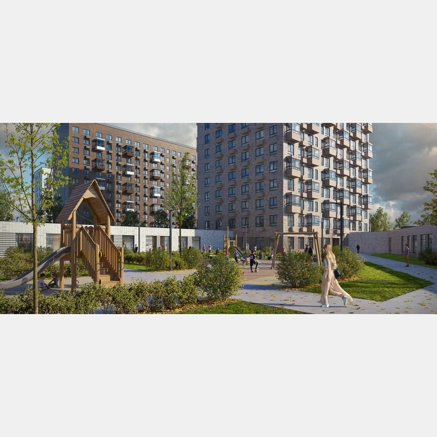 2-к. квартира, 68,3 м², 7/15 эт.