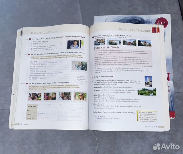 Menschen A1.1 учебник и тетрадь по немецкому