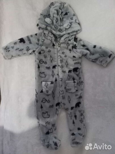 Комбинезон плюшевый