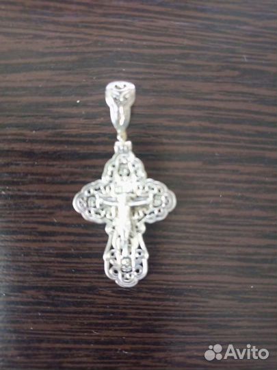 Крестик серебряный
