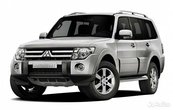 Стëкла фар Mitsubishi Pajero 4 рест. 2011 - 2014
