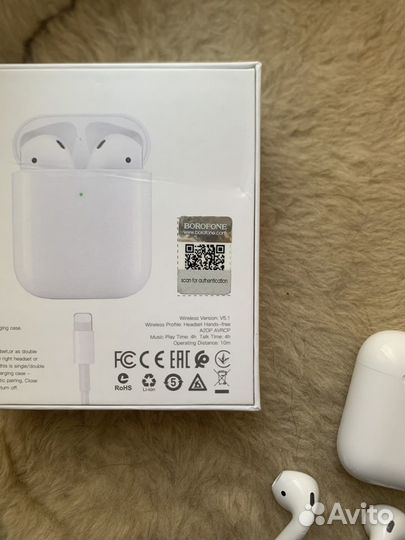 Наушники apple earpods lightning