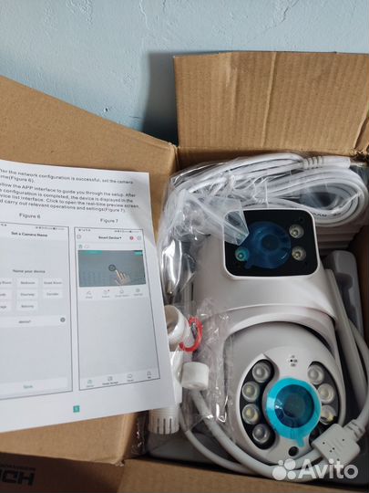 Камера видеонаблюдения Wi-fi,8Mп новая