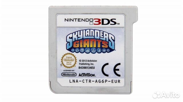 Skylanders Giants для Nintendo 3DS (без коробки)