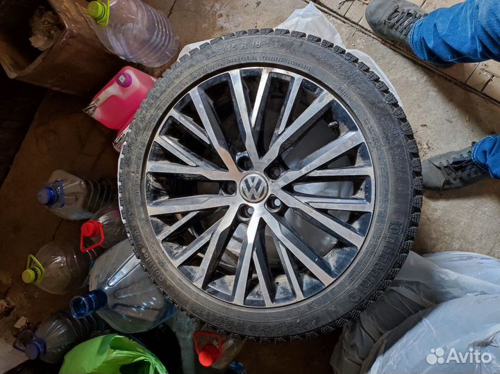 Колеса Lakeville R18 на зимней резине