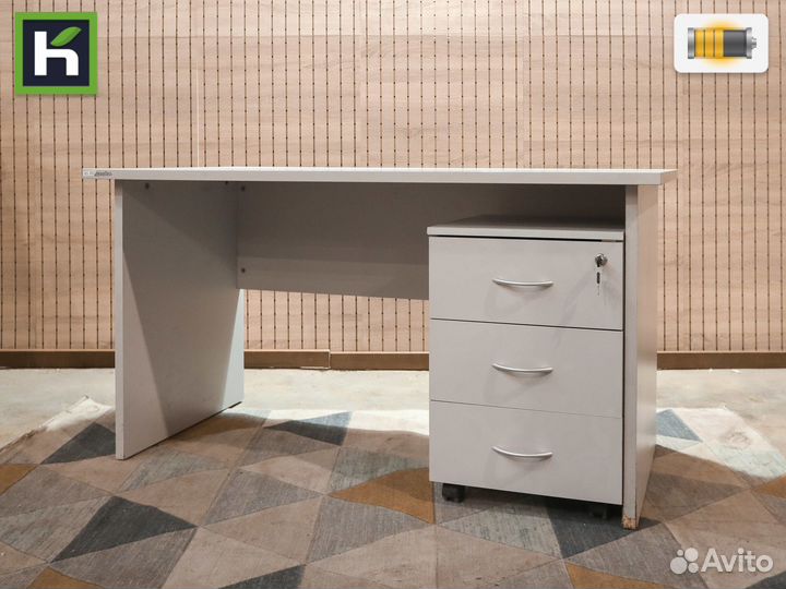 Стол с тумбой бу