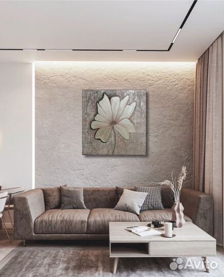 Картина для интерьера фактурная