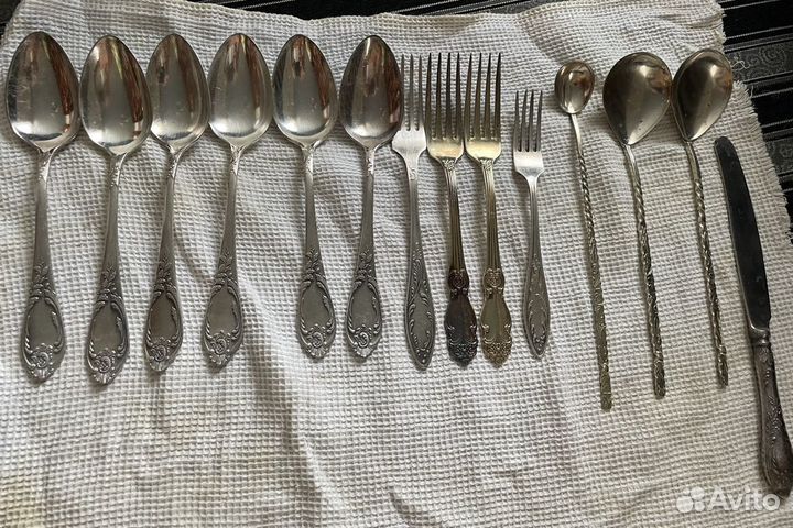 Столовые приборы мельхиор