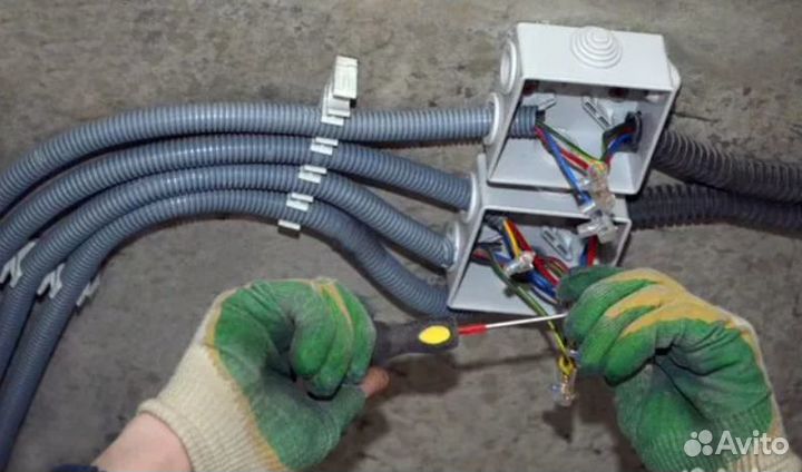 Услуги электрика. Электрик