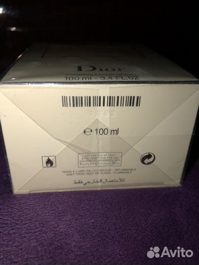 Запечатанный флакон Miss Dior 100 мл