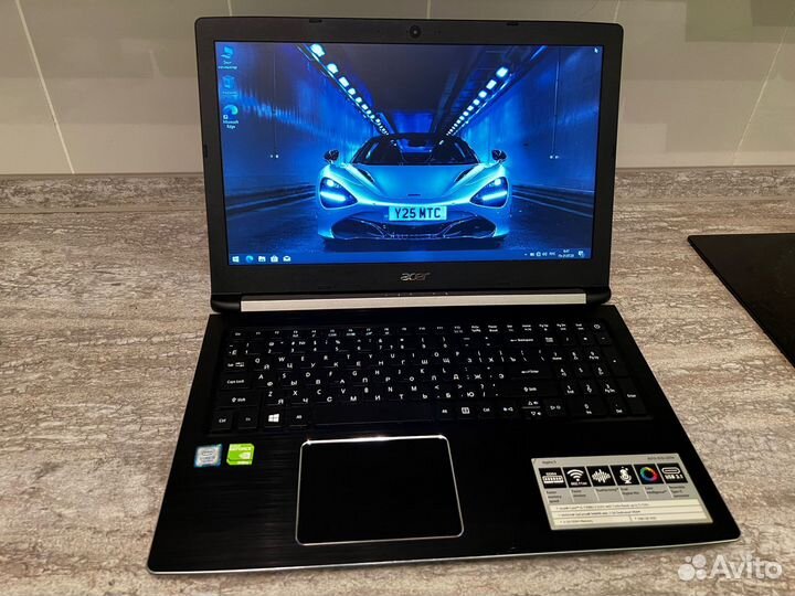 Acer в идеале i5-7200U/GeForce 940MX/12 Gb/SSD 240