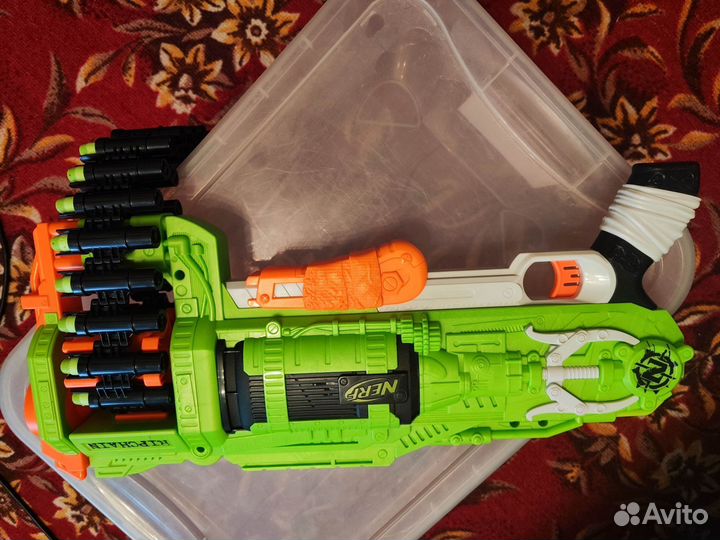 Нерф Zombie Strike Зомби Страйк