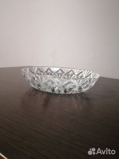 Блюдо-менажница deli glassware,новое