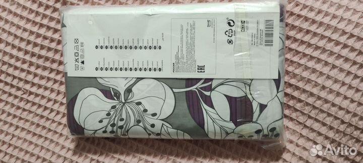 Постельное белье IKEA евро