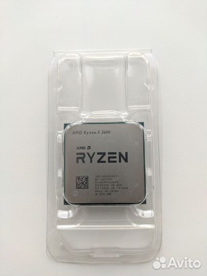 Процессор amd ryzen 5 3600 oem б.у