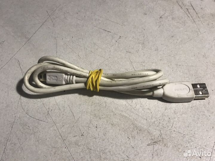 Кабель USB2.0 A вилка - mini USB 5P вилка (б/у)