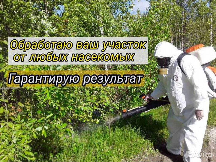 Обработка участков от вредителей
