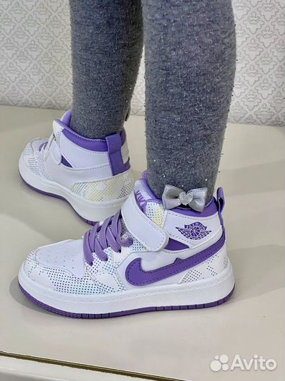 Кроссовки ботиночки демисезонные высокие